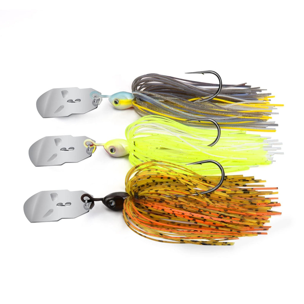 KastKing MadBite Bladed Jigs (3 or 5-Pack)