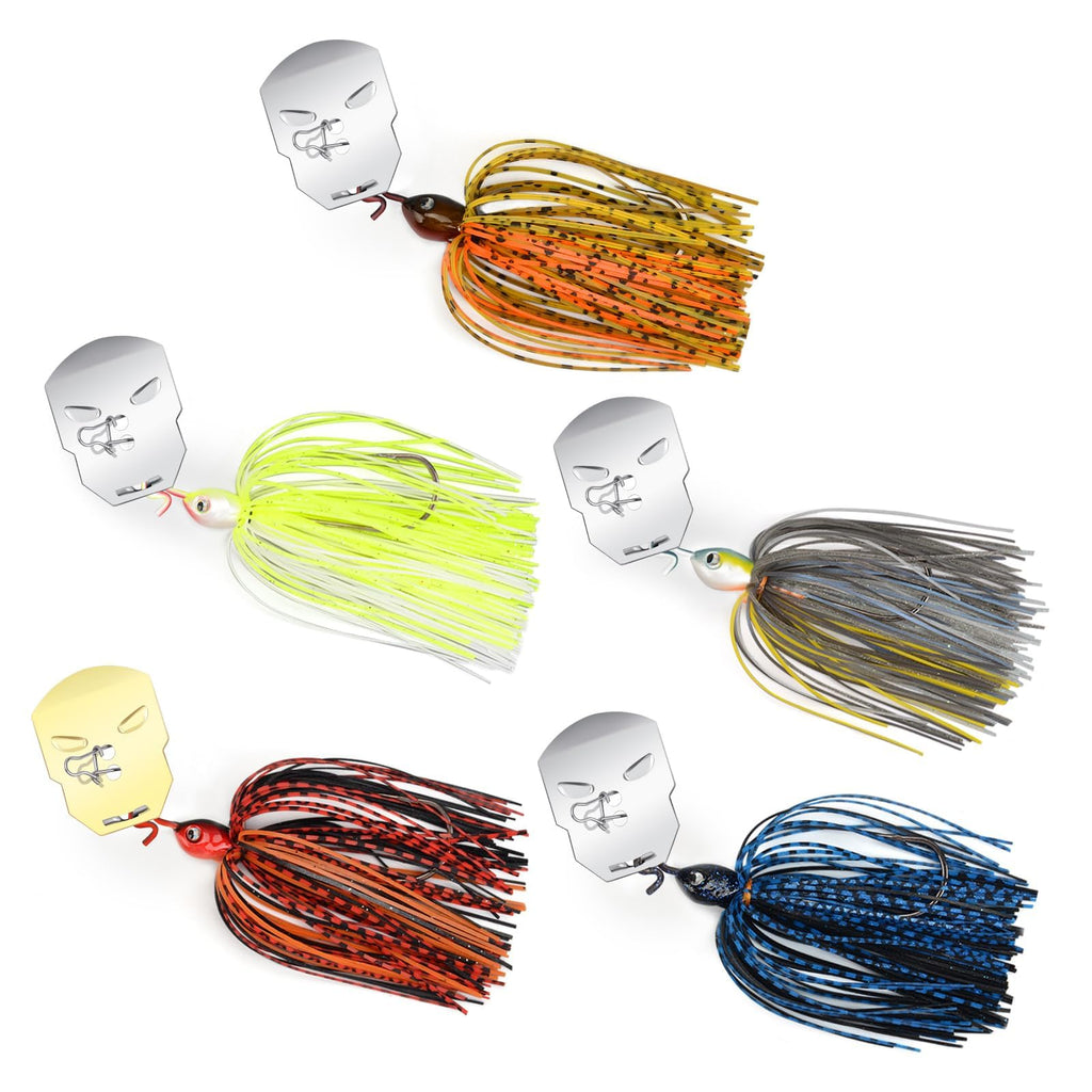 KastKing MadBite Bladed Jigs (3 or 5-Pack)