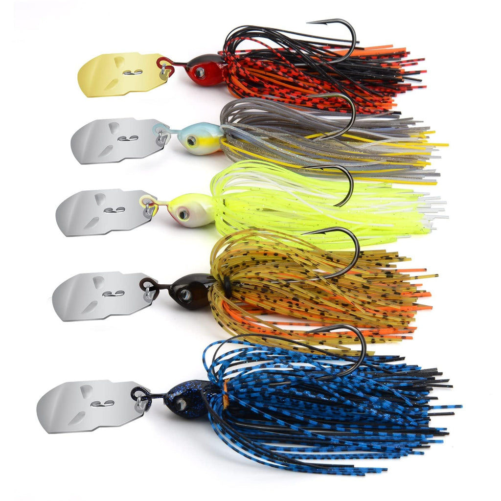 KastKing MadBite Bladed Jigs (3 or 5-Pack)
