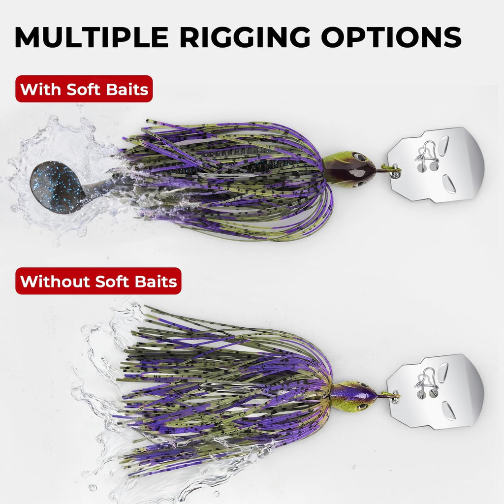 KastKing MadBite Bladed Jigs (3 or 5-Pack)