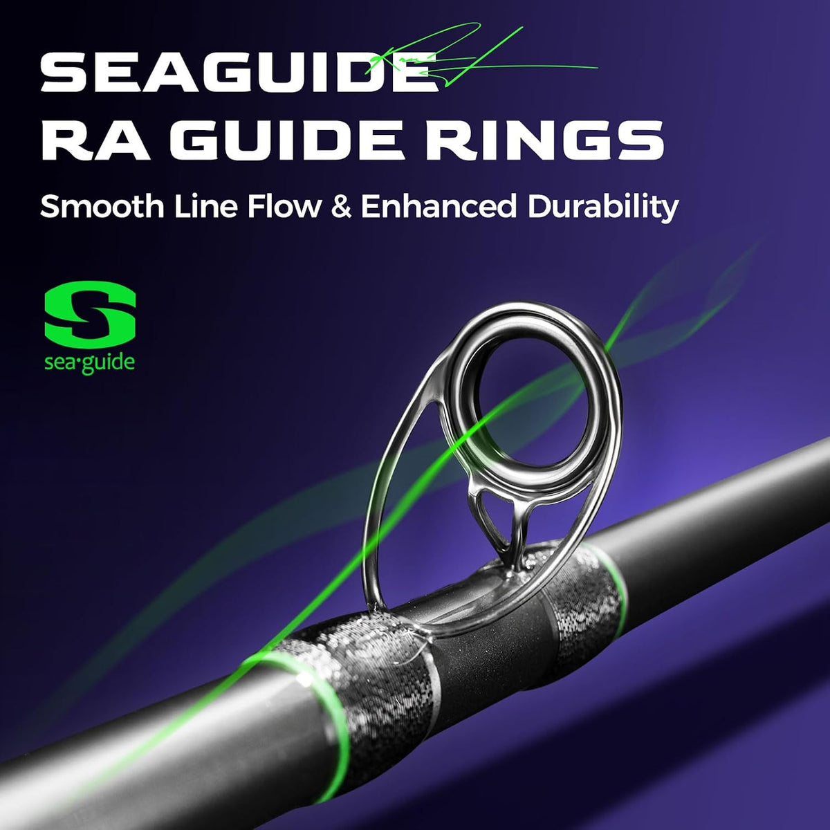 HANDING M1 Pike Heavy Casting Rod 2-Piece Musky Rod Swimbait Rod | Heavy Fishing Rod for Pike Musky Catfish Striped Bass Freshwater Big Bait Rod