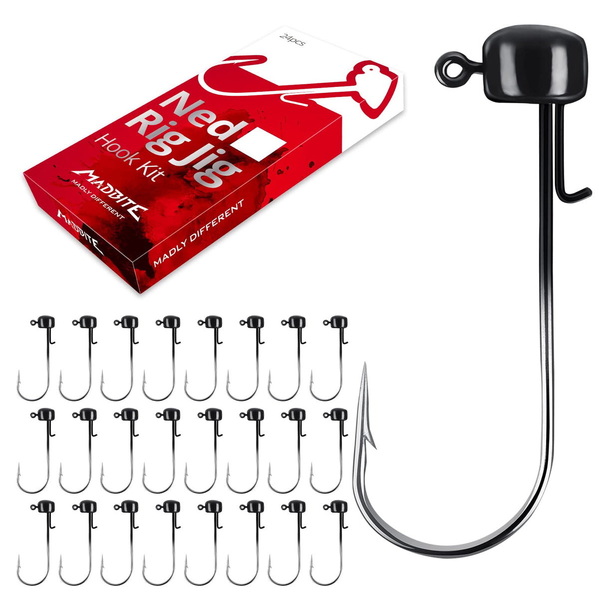 KastKing Ned Rig Jig Heads for Bass Fishing