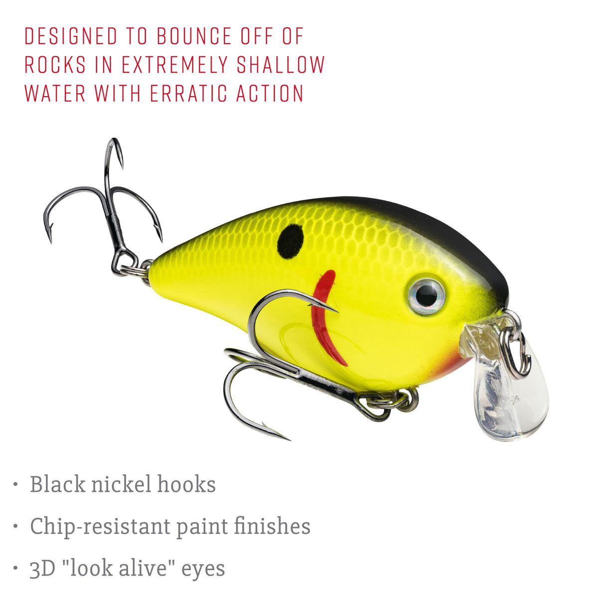 Strike King KVD 1.5 Shallow Square Bill Crankbait