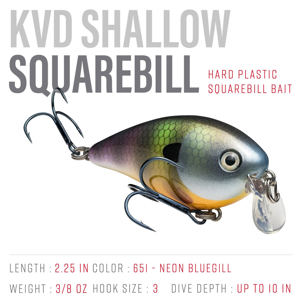 Strike King KVD 1.5 Shallow Square Bill Crankbait