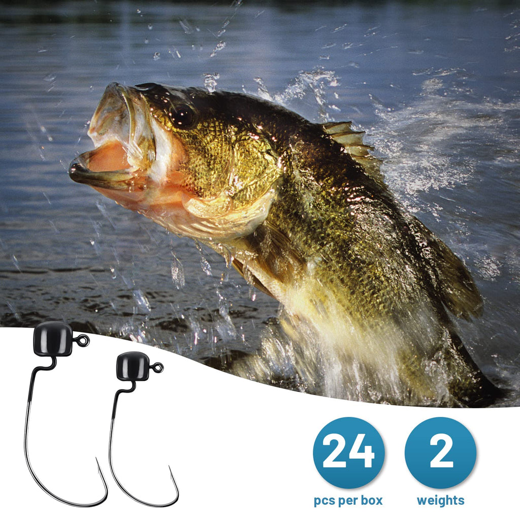 KastKing Ned Rig Jig Heads for Bass Fishing