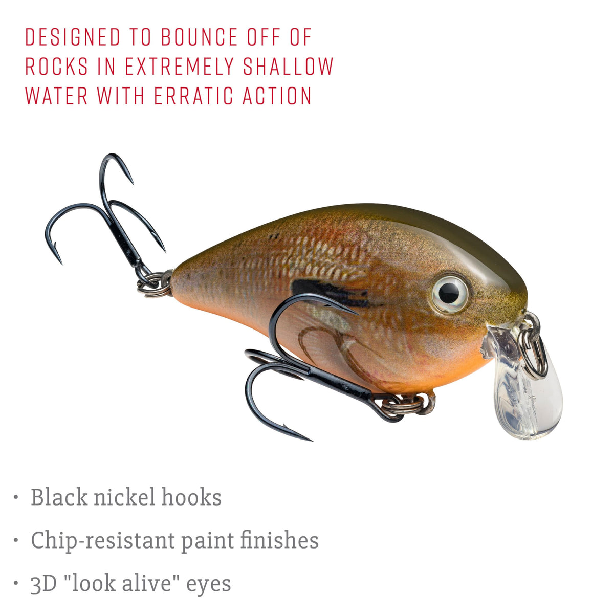 Strike King KVD 1.5 Shallow Square Bill Crankbait