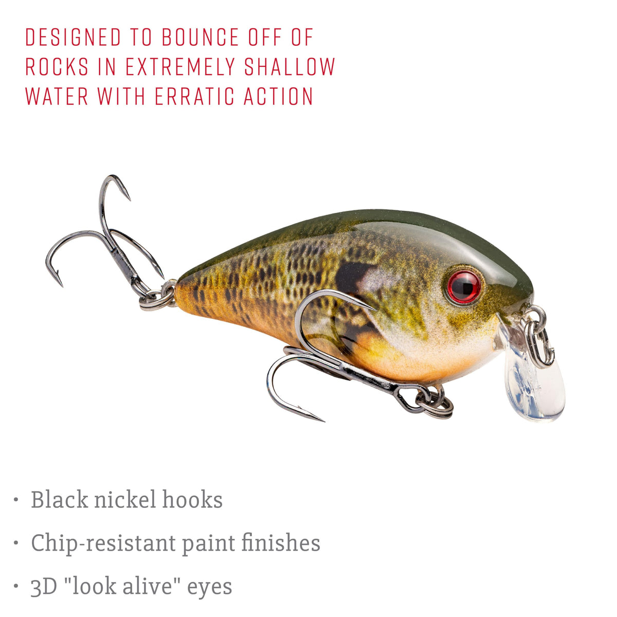Strike King KVD 1.5 Shallow Square Bill Crankbait