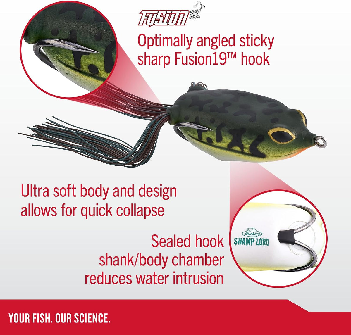 Berkley Swamp Lord Hollow Body Frog