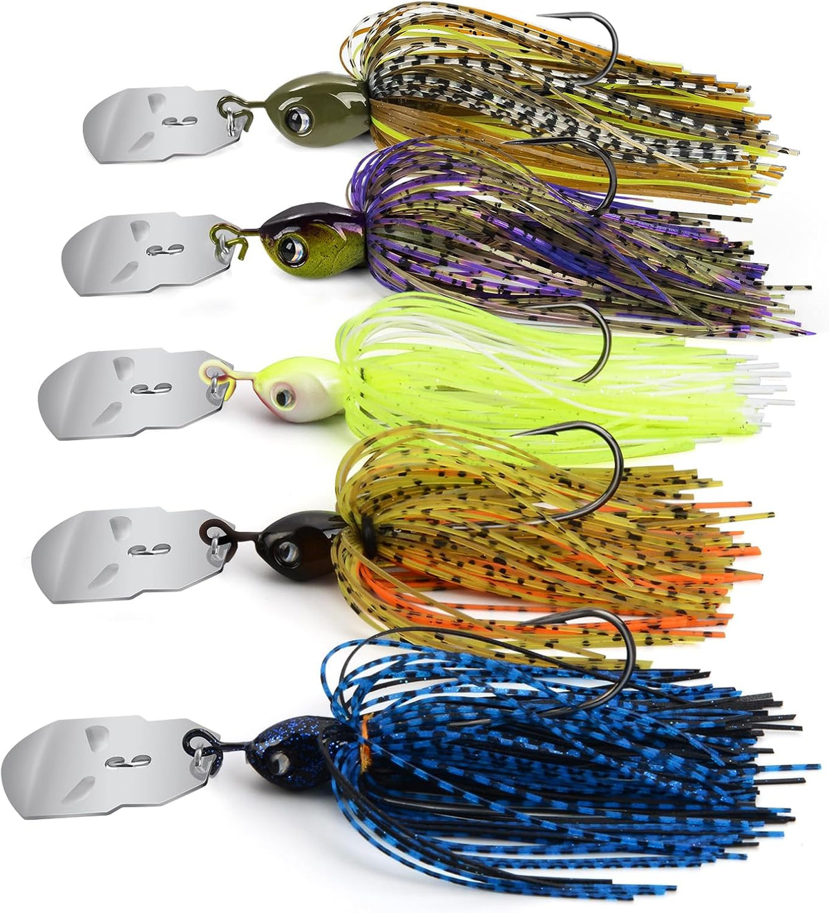 KastKing MadBite Bladed Jigs (3 or 5-Pack)