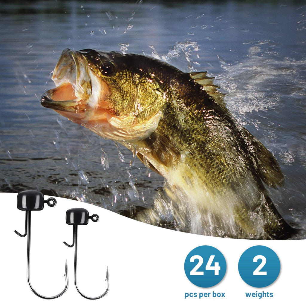 KastKing Ned Rig Jig Heads for Bass Fishing