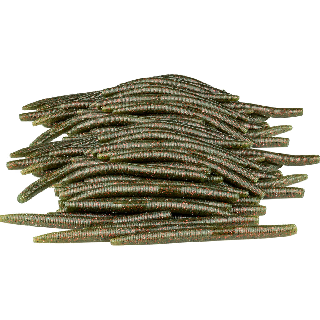 PROBITE Senko Worms 100-Pack | 3/4/5/6" Soft Plastic Bass Lures